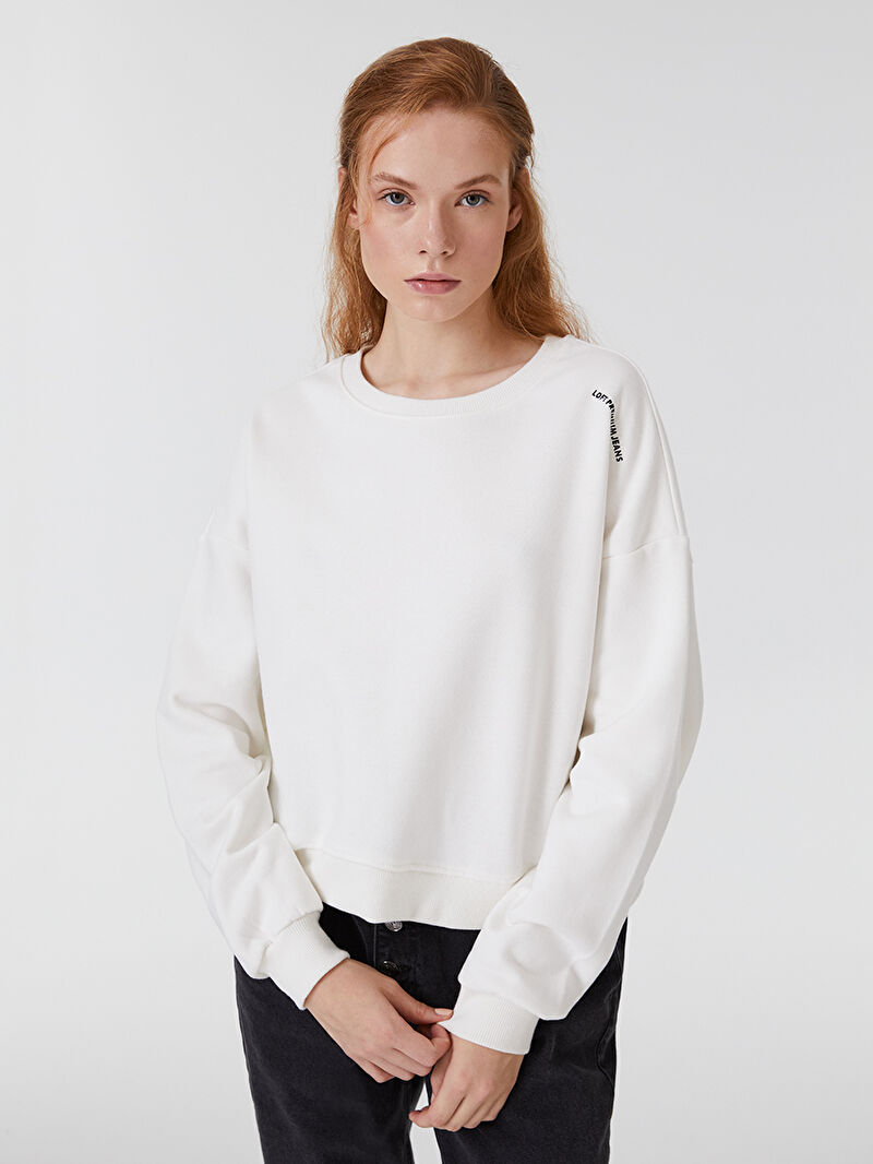 Regular Fit Kadın Sweatshirt
