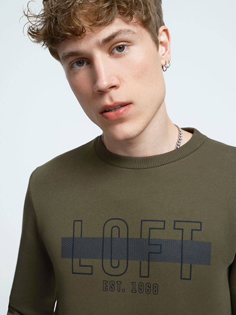 Regular Fit Erkek Sweatshirt