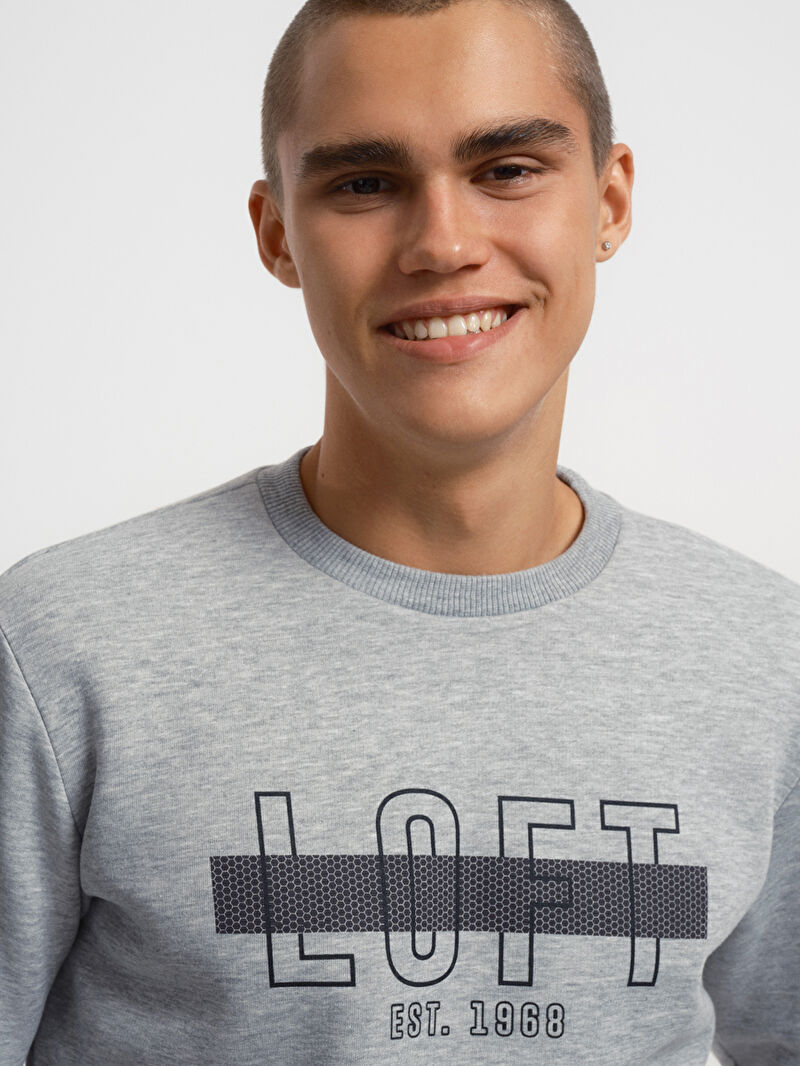 Regular Fit Erkek Sweatshirt