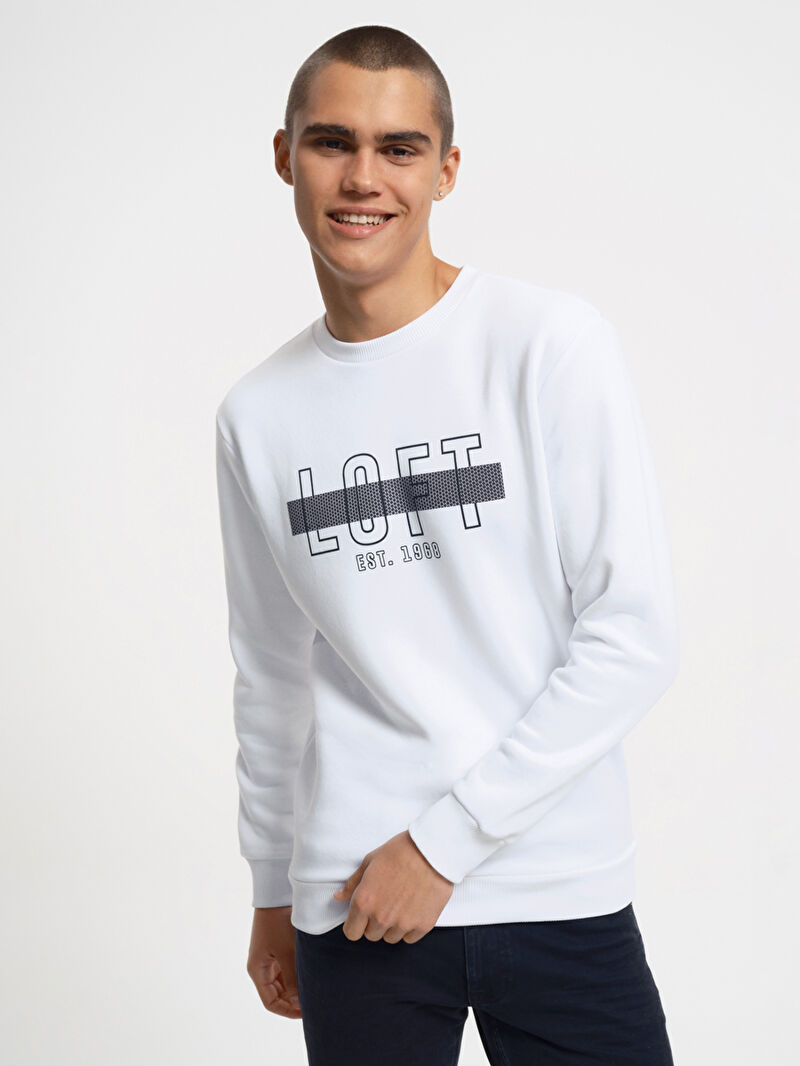 Regular Fit Erkek Sweatshirt