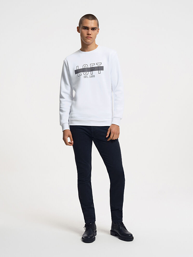 Regular Fit Erkek Sweatshirt