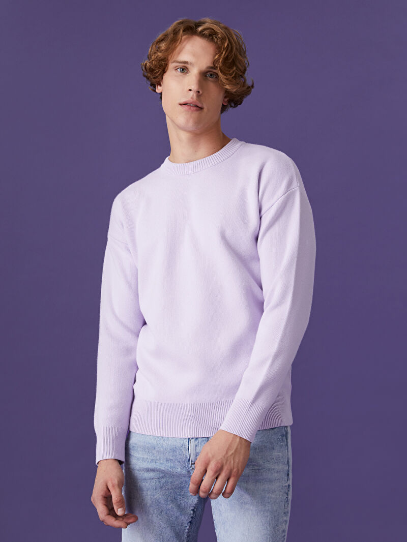 Oversize Fit Erkek Kazak