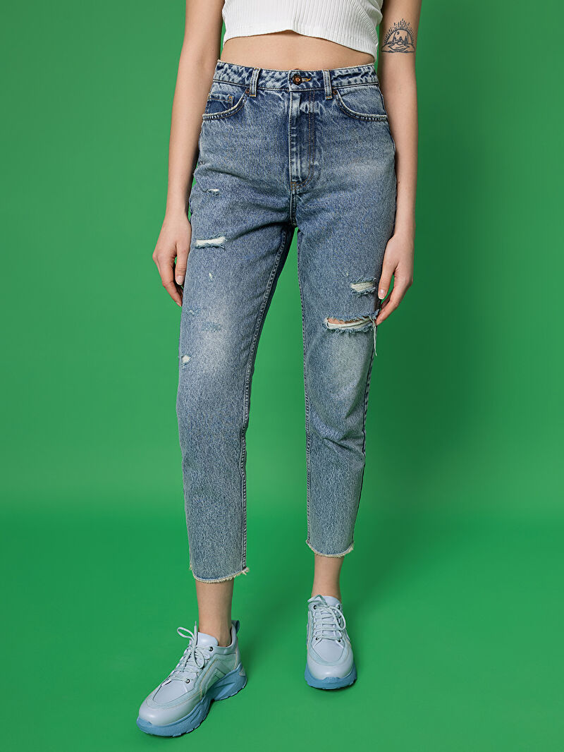 Mom Regular Fit Kadın Pantolon