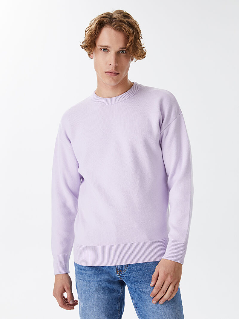 Oversize Fit Erkek Kazak