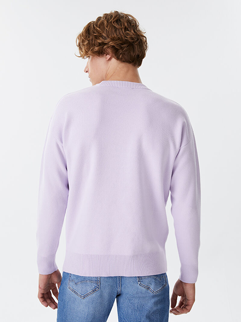 Oversize Fit Erkek Kazak