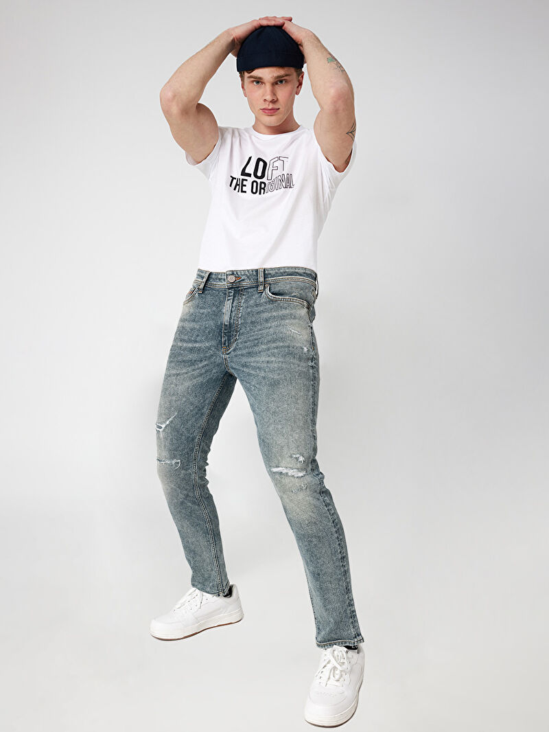 Justin Skinny Fit Erkek Pantolon