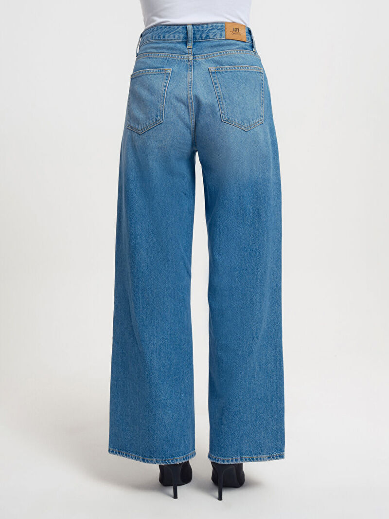 Long Wide Leg Regular Fit Kadın Pantolon