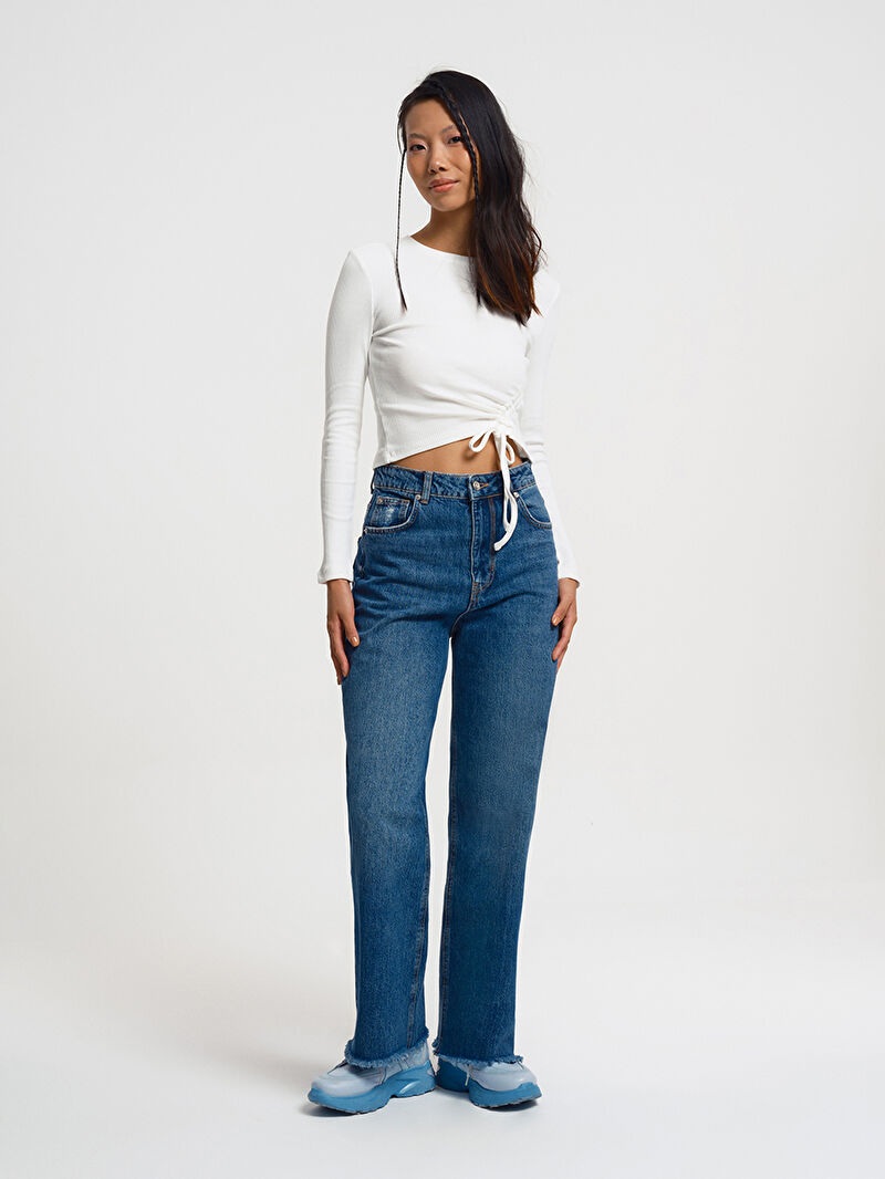 Slim Fit Kadın Top