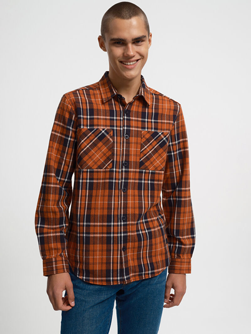 Regular Fit Erkek Gömlek U.kol