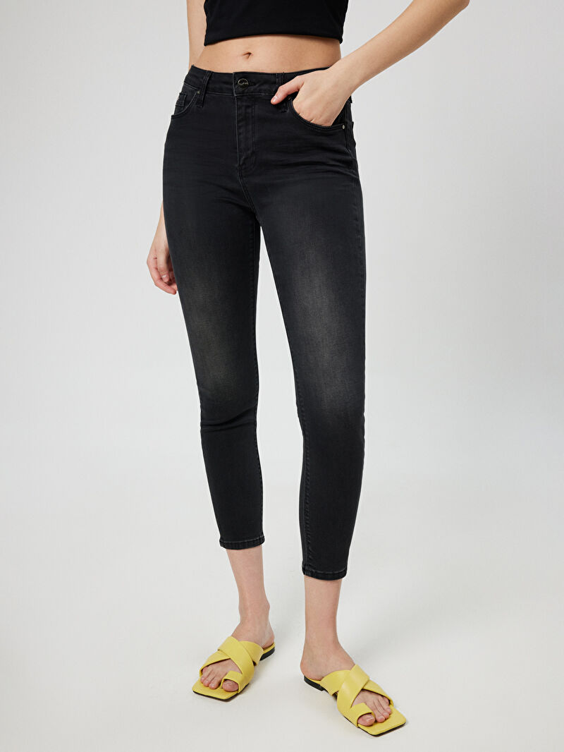Nicole Skinny Fit Kadın Pantolon