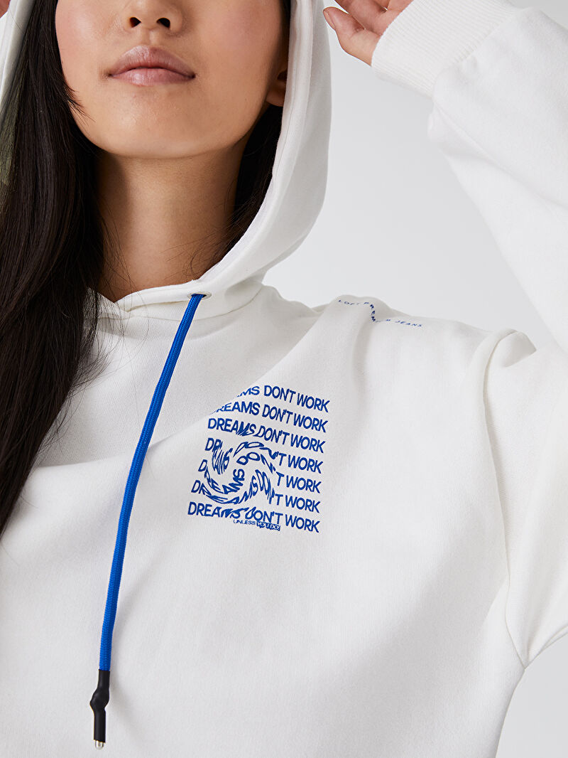 Loose Fit Kadın Sweatshirt