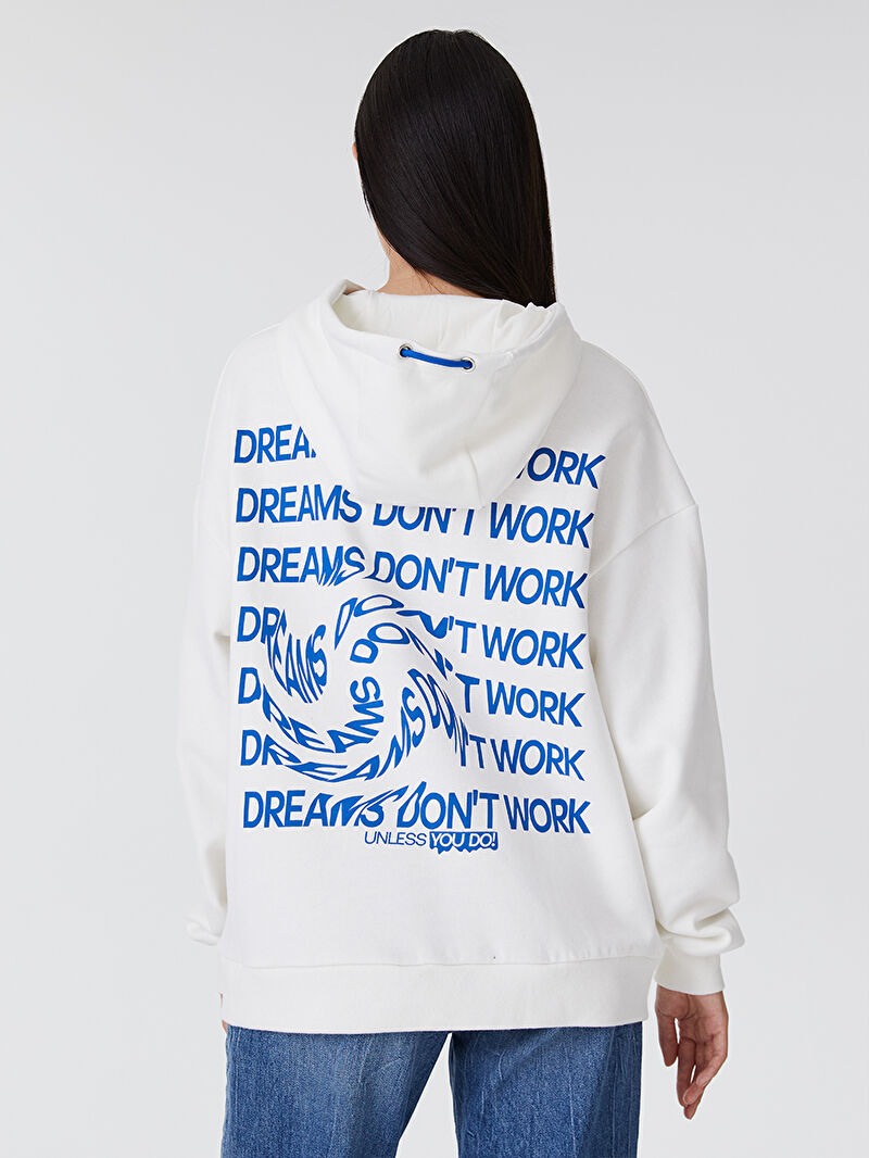 Loose Fit Kadın Sweatshirt