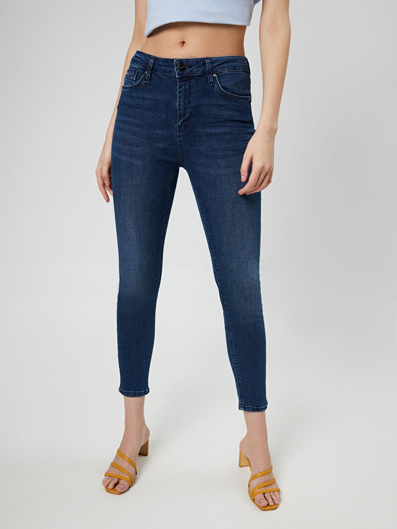 Nicole Skinny Fit Kadın Pantolon