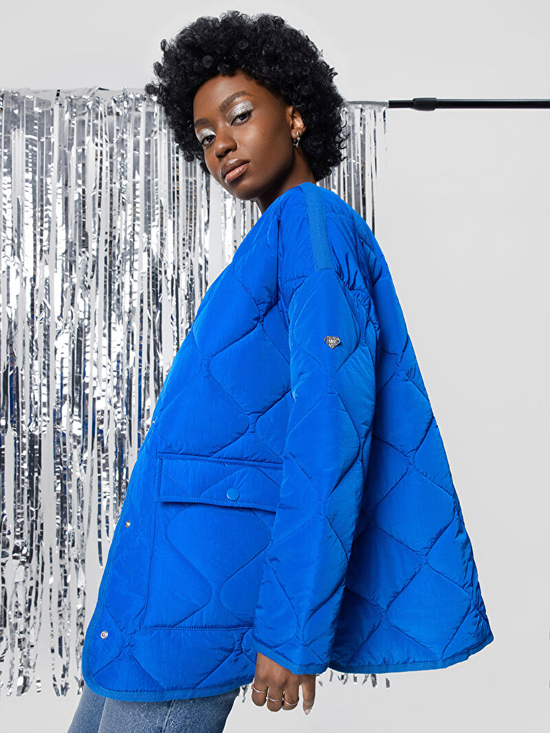 Oversize Kadın Mont