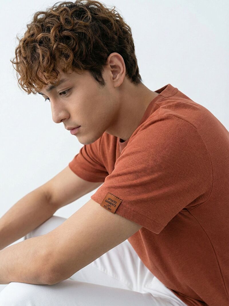 Regular Fit Erkek Tshirt K.kol