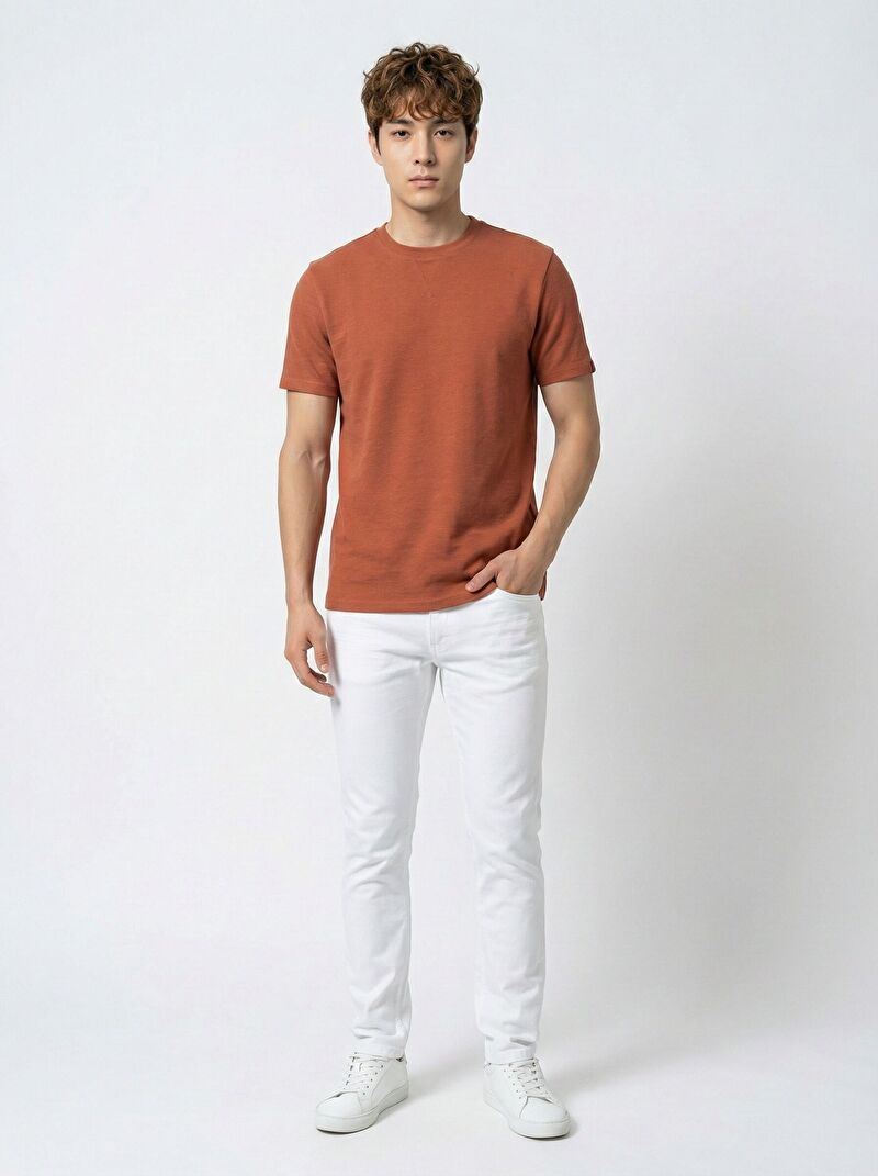 Regular Fit Erkek Tshirt K.kol