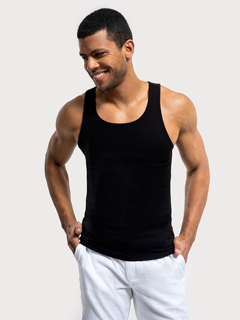 Slim Fit Erkek Atlet