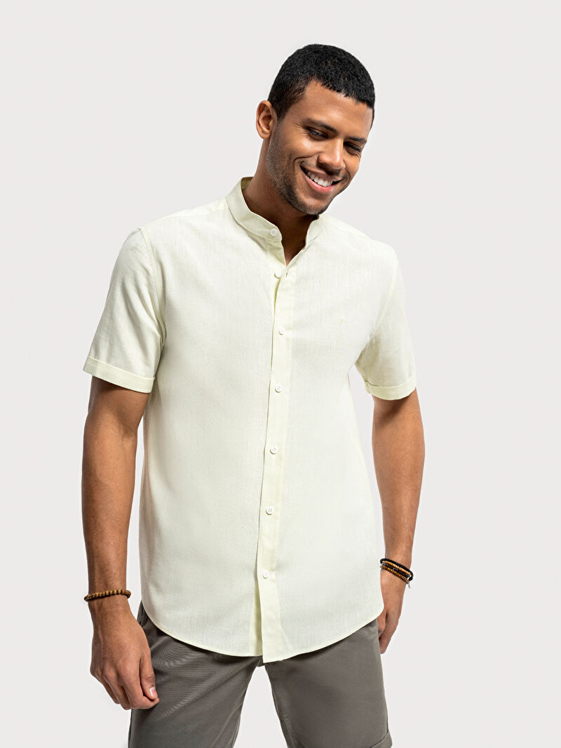 Relax Fit Erkek Gömlek K.kol