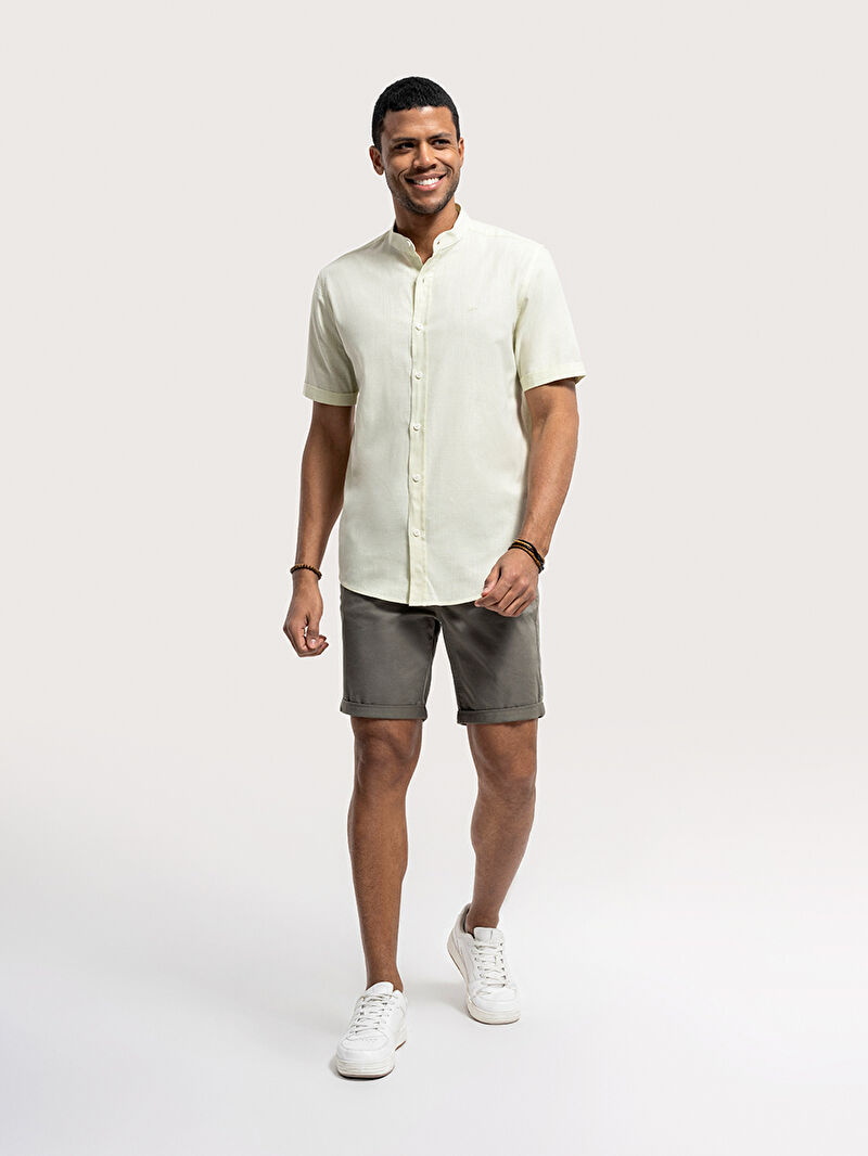 Relax Fit Erkek Gömlek K.kol