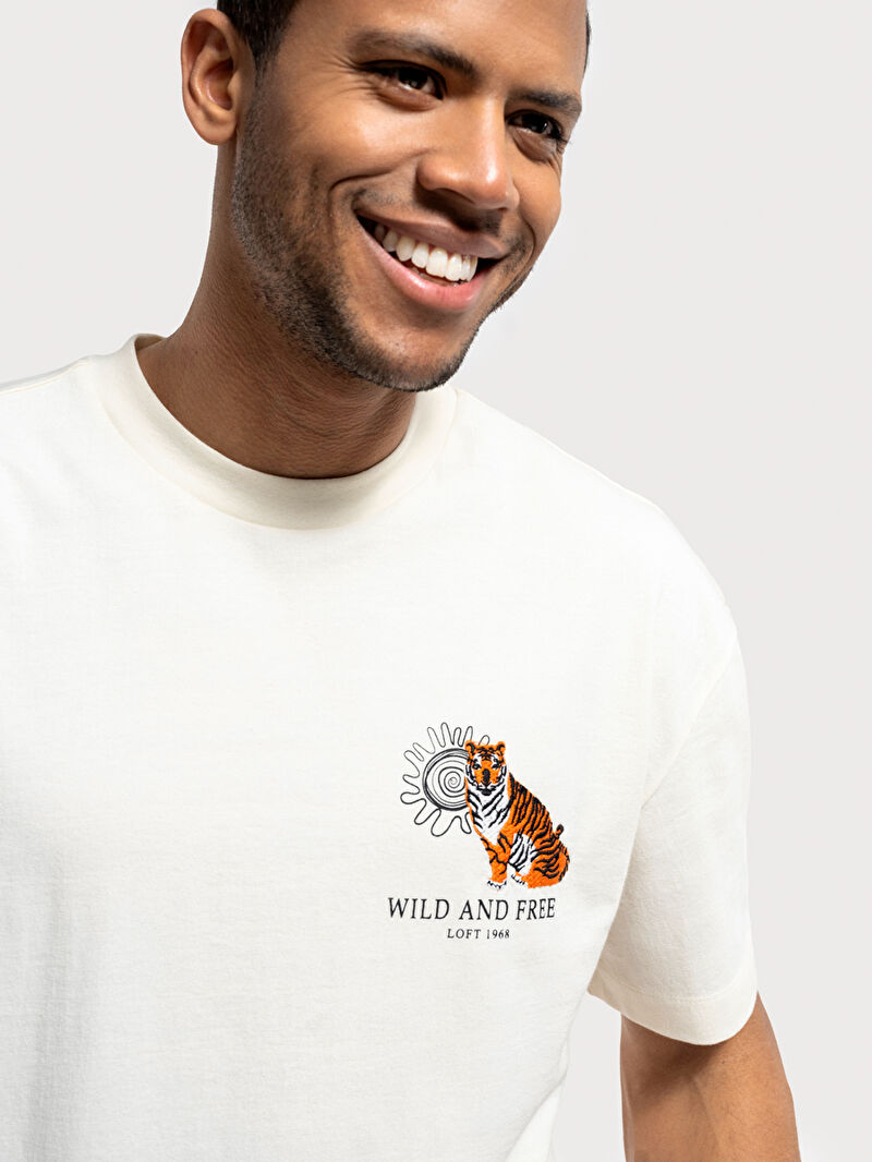 Oversize Fit Erkek Tshirt K.kol