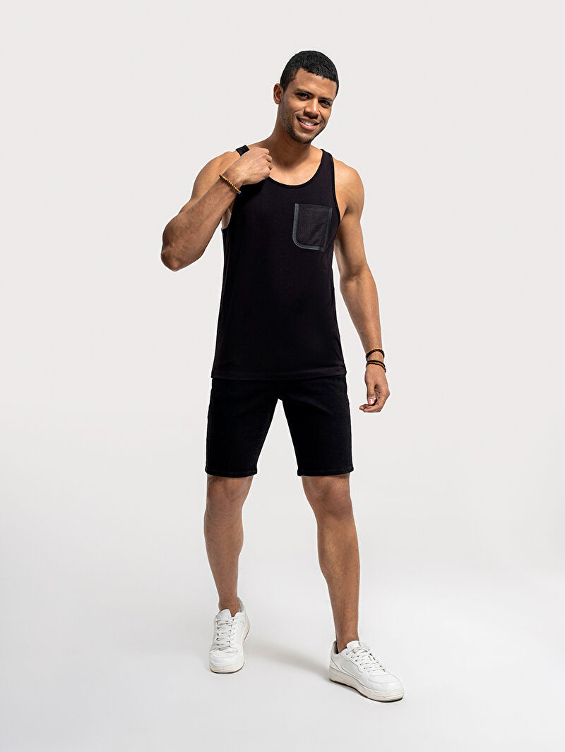 Slim Fit Erkek Şort