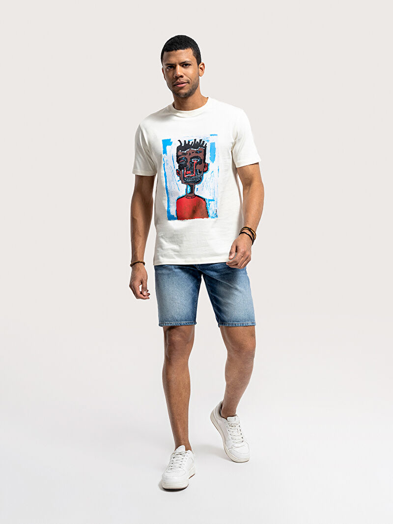 Slim Fit Erkek Şort