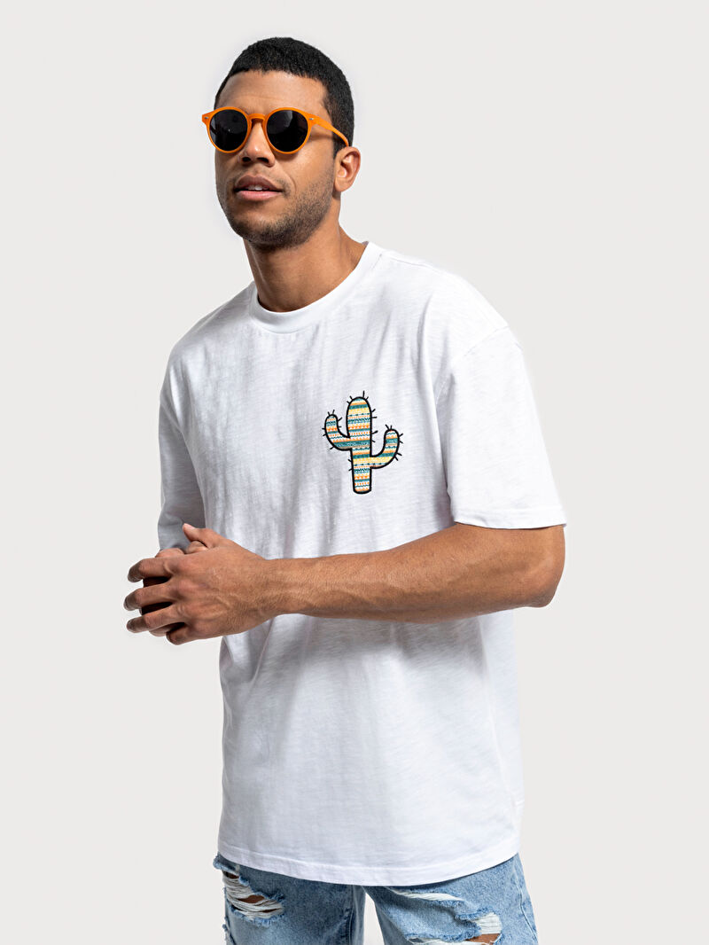 Oversize Fit Erkek Tshirt K.kol