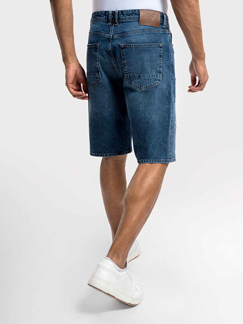 Straight Fit Erkek Şort