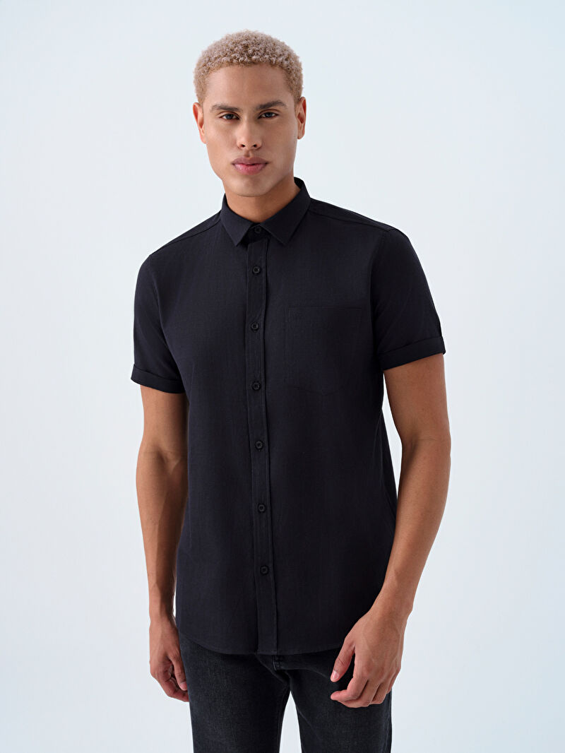 Regular Fit Erkek Gömlek K.kol