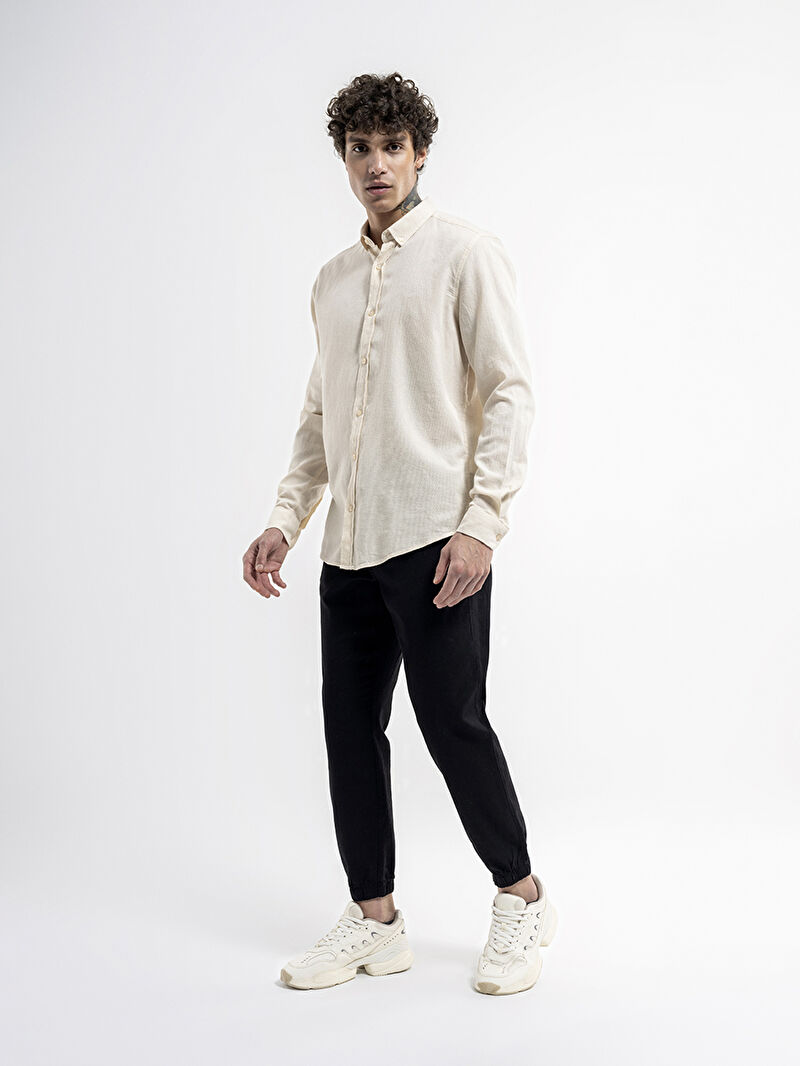 Regular Fit Erkek Gömlek U.kol