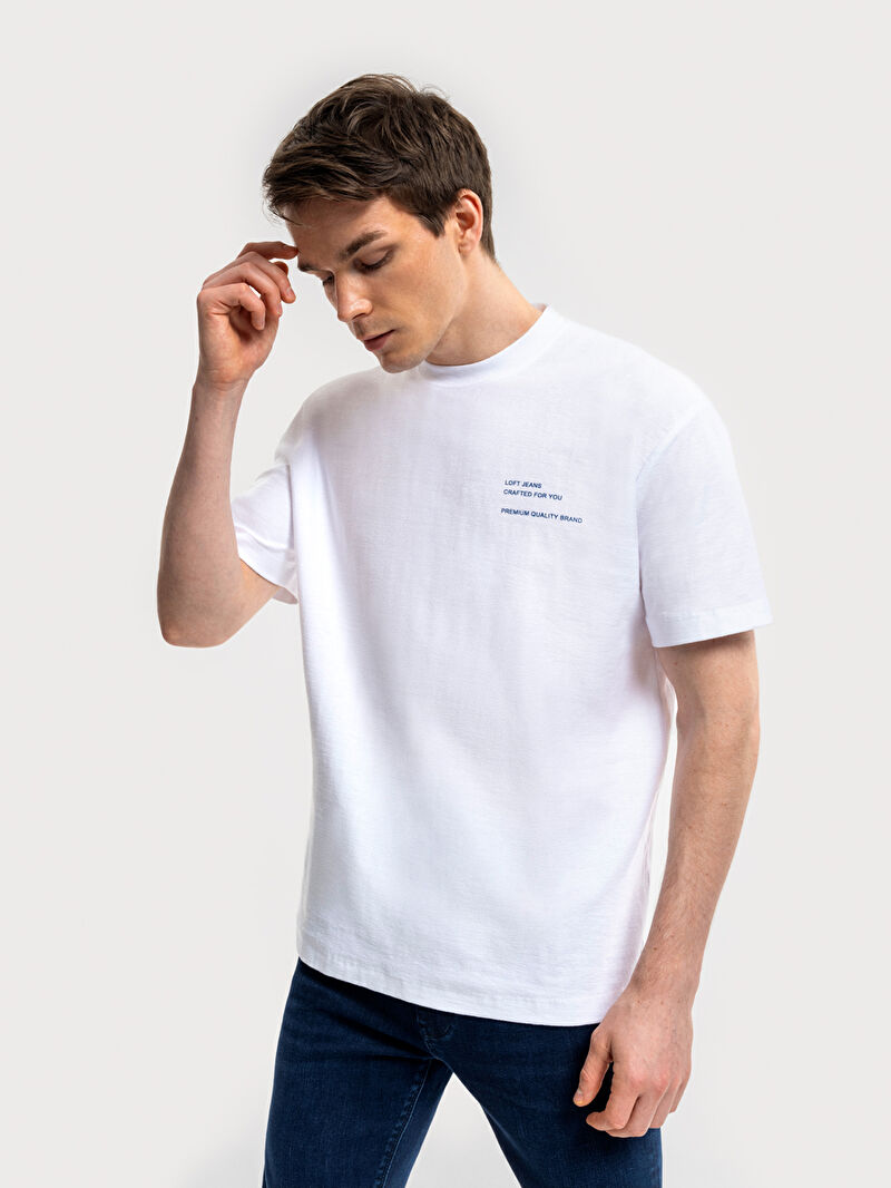 Loose Fit Erkek Tshirt K.kol
