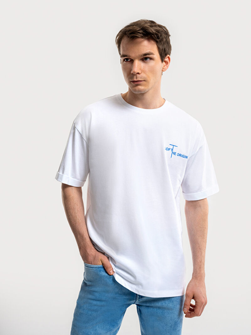 Oversize Fit Erkek Tshirt K.kol