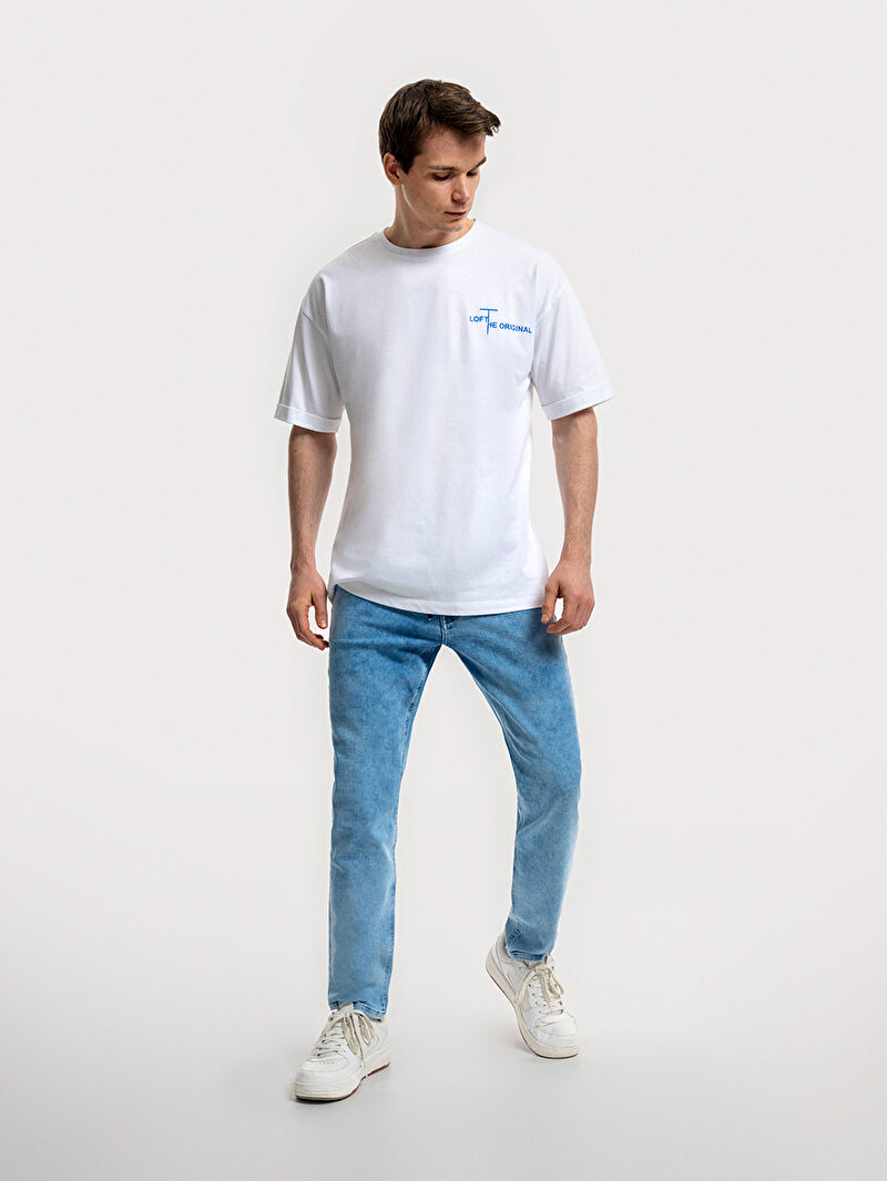 Oversize Fit Erkek Tshirt K.kol