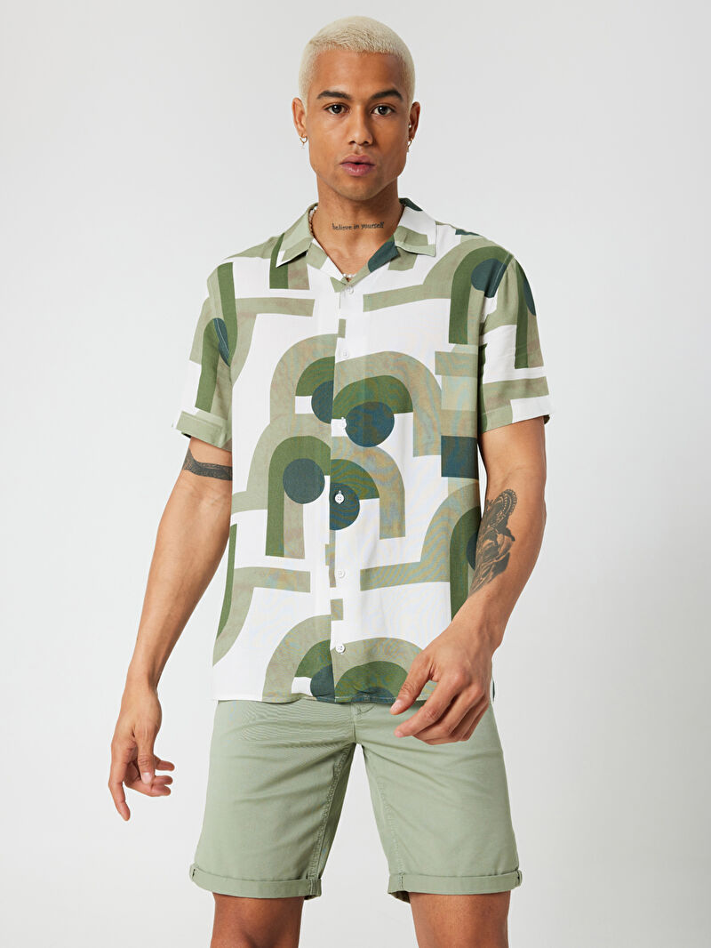 Relax Fit Erkek Gömlek K.kol