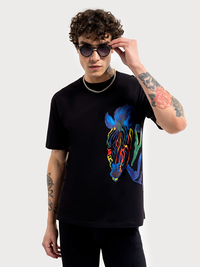 Loose Fit Erkek Tshirt K.kol