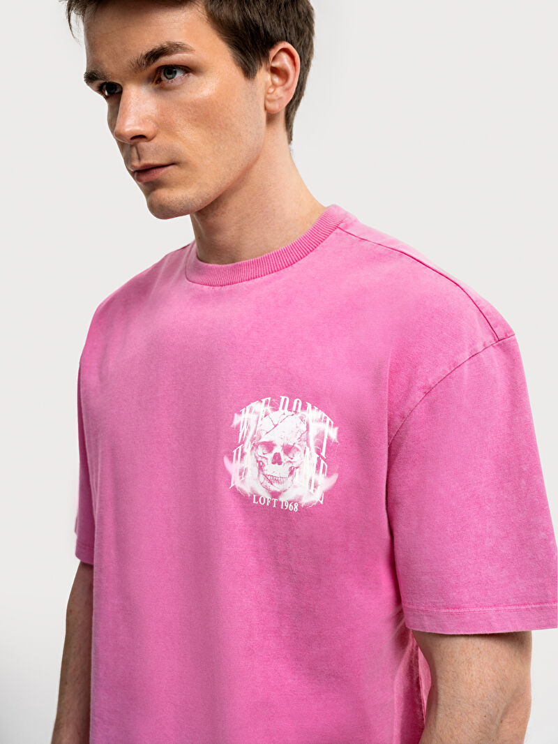 Oversize Fit Erkek Tshirt K.kol