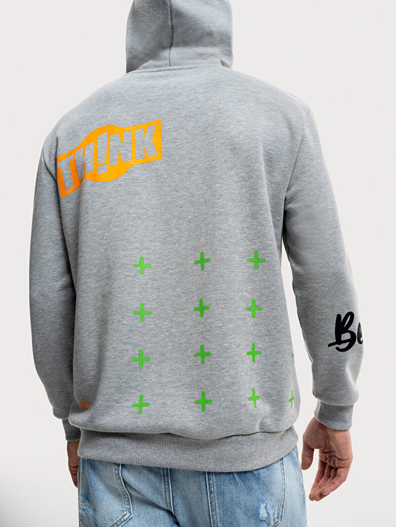 Loose Fit Erkek Sweatshirt