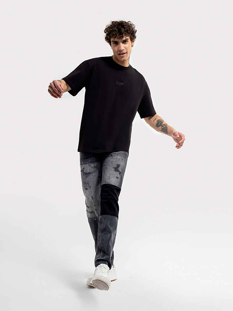 Loose Fit Erkek Tshirt K.kol