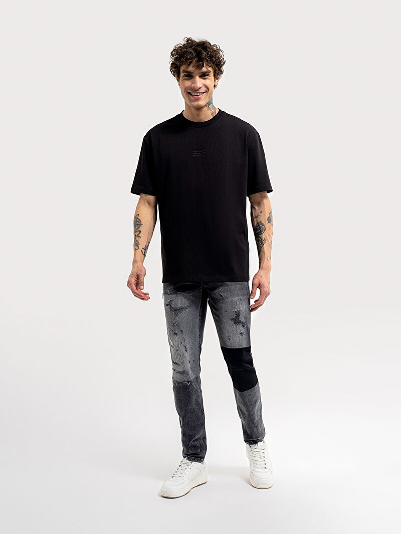 Loose Fit Erkek Tshirt K.kol