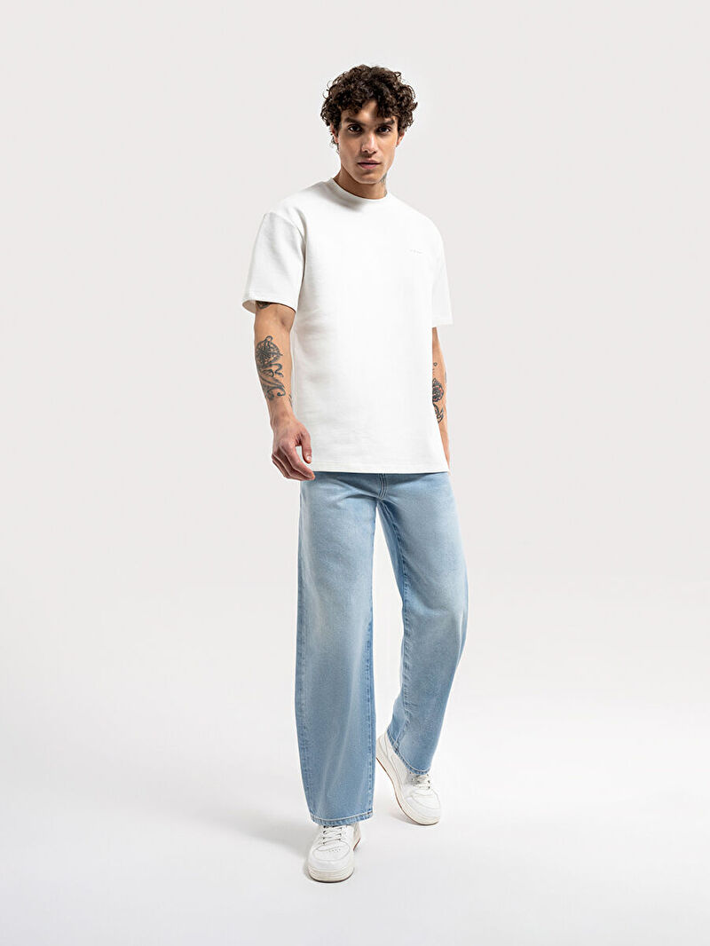 Loose Fit Erkek Tshirt K.kol