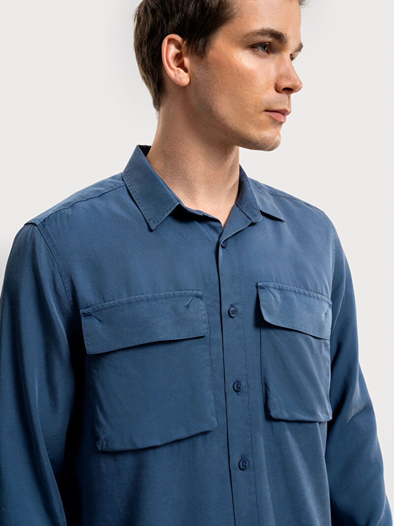 Regular Fit Erkek Gömlek U.kol