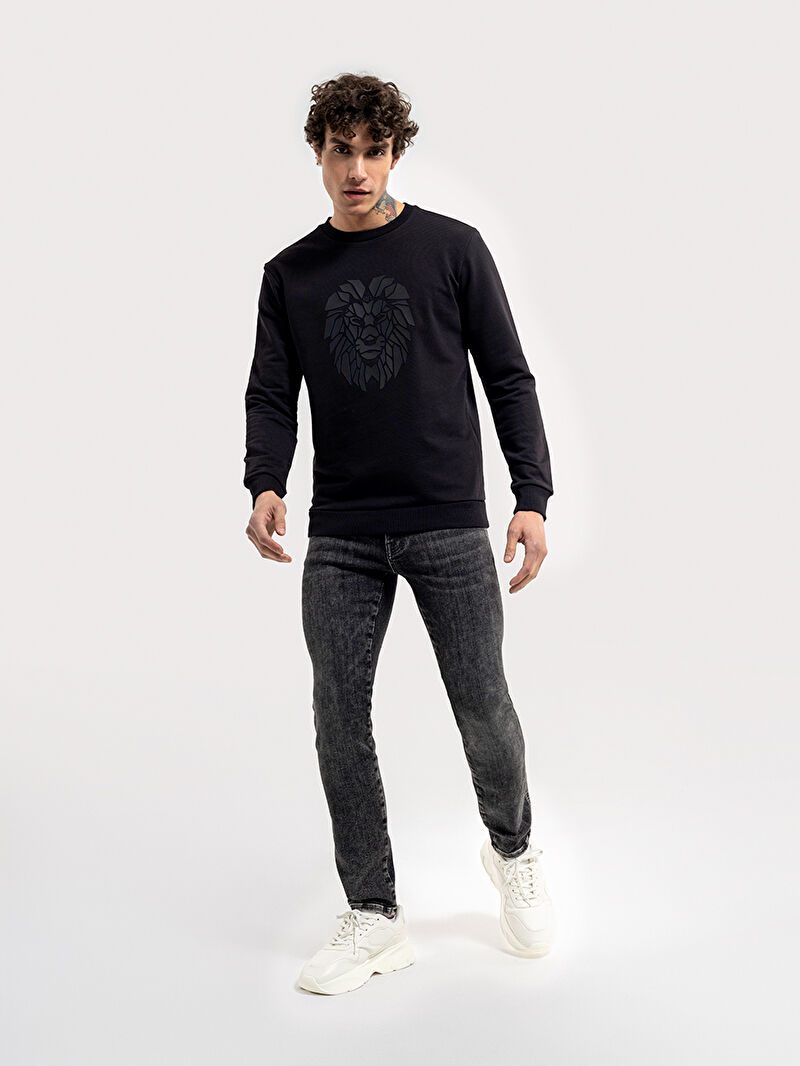 Regular Fit Erkek Sweatshirt