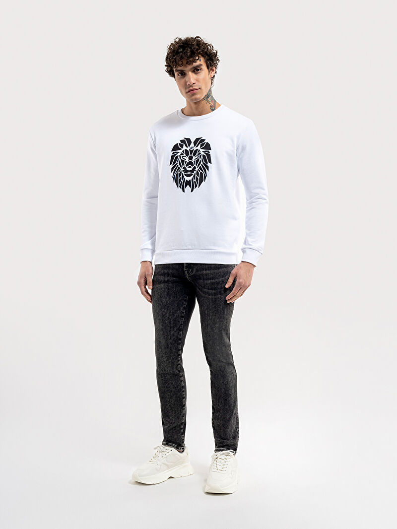 Regular Fit Erkek Sweatshirt