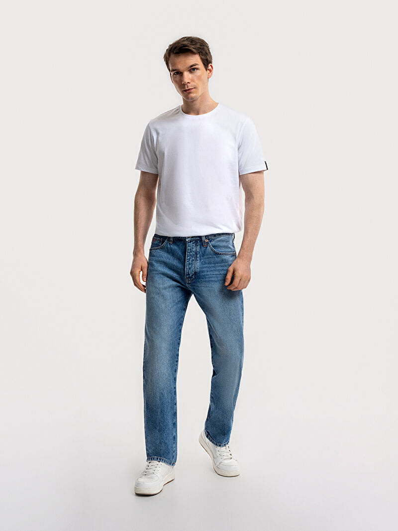 Simon Straight Fit Erkek Pantolon