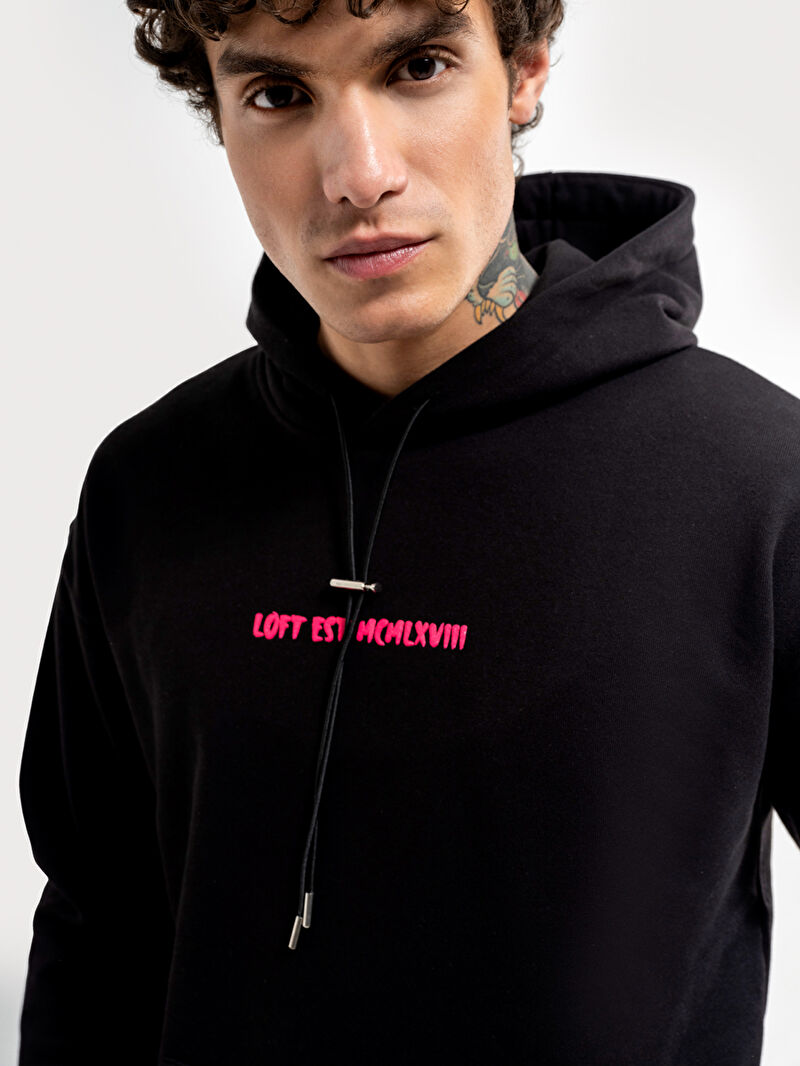 Oversize Fit Erkek Sweatshirt