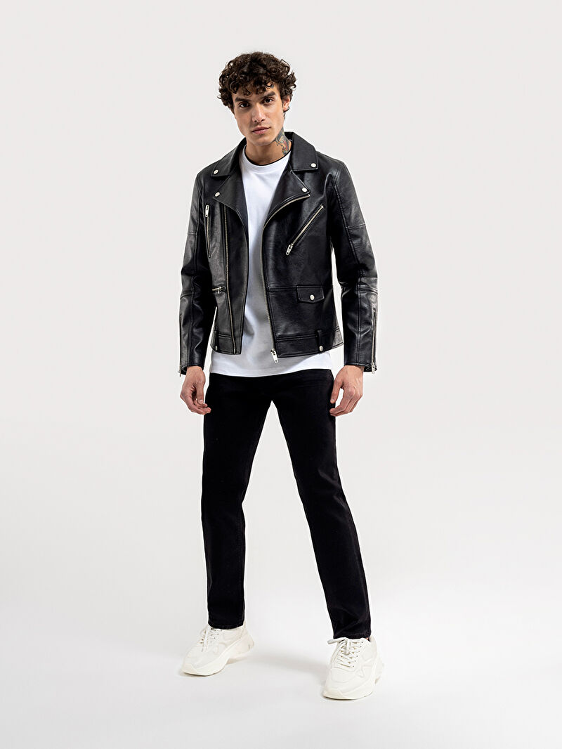 Regular Fit Erkek Mont Pu