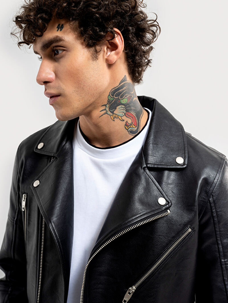 Regular Fit Erkek Mont Pu