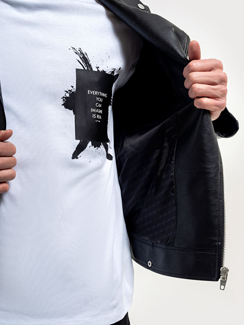 Regular Fit Erkek Mont Pu