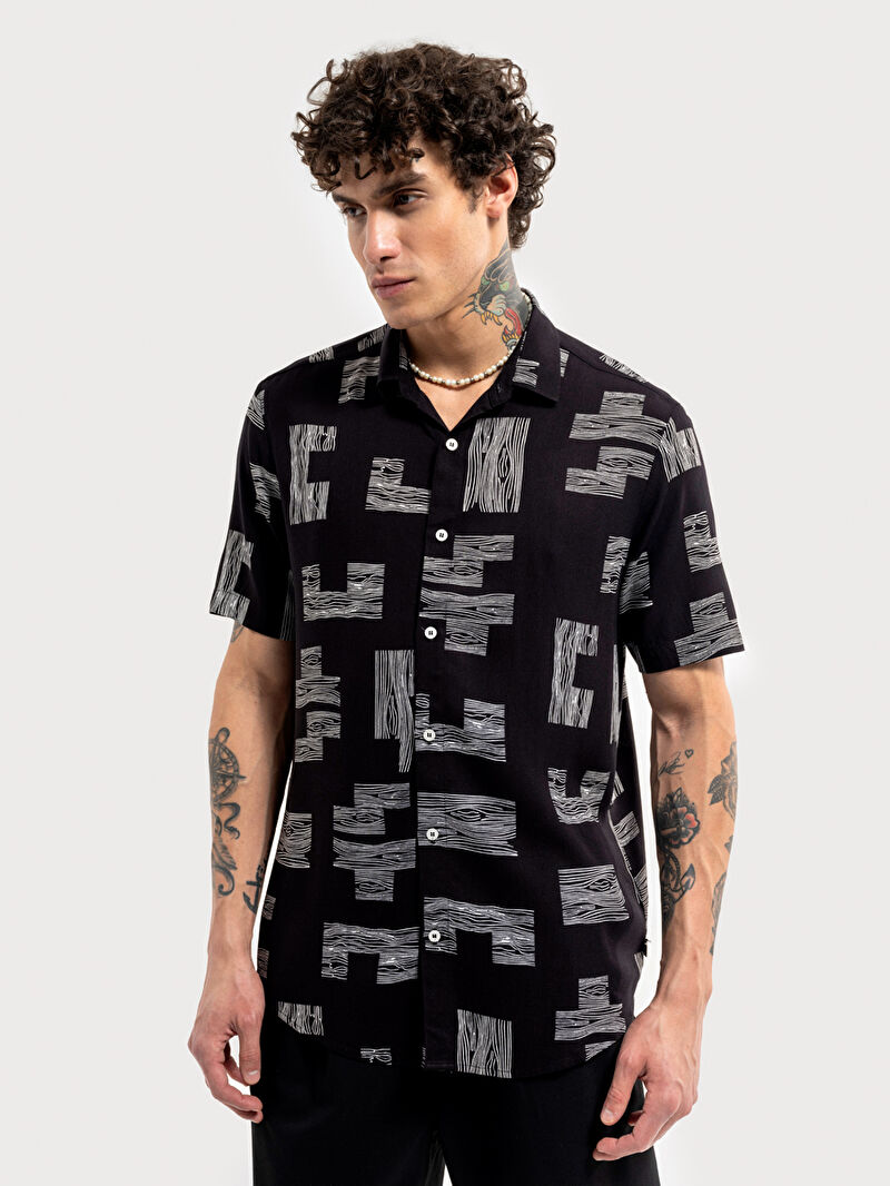 Relax Fit Erkek Gömlek K.kol