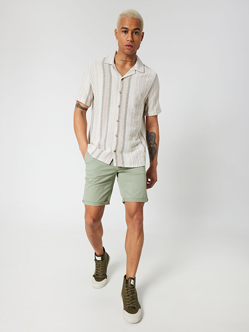 Relax Fit Erkek Gömlek K.kol